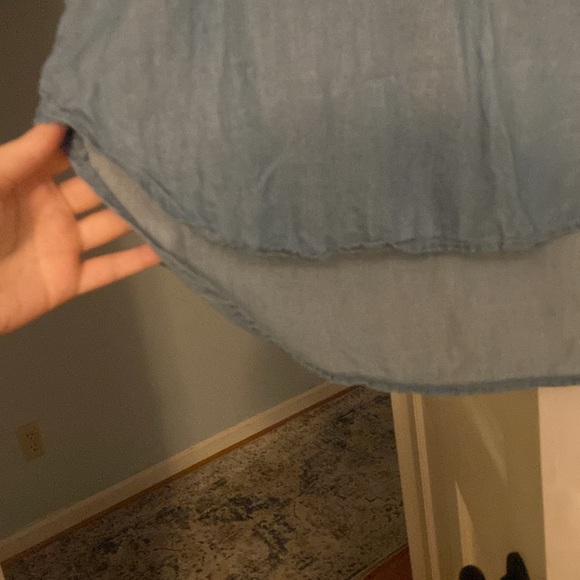 LOFT Chambray Top - Picture 3 of 7